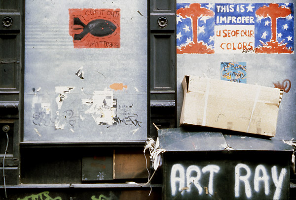 Early Street Art history NYC New York 1980s 